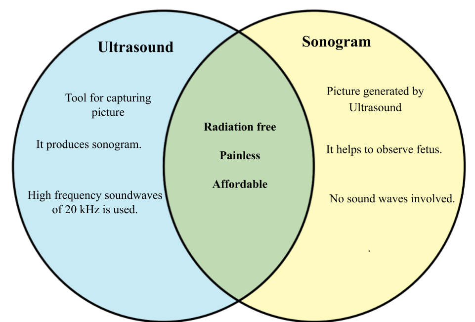 Difference between Ultrasound and Sonogram